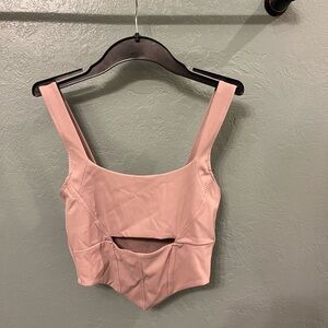 Stylish Pink Crop Top